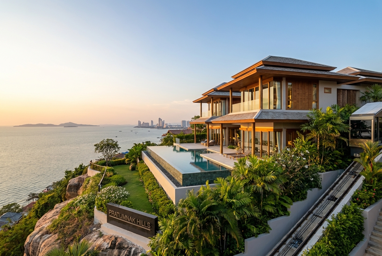 Pratumnak Hill Sea-View Villa