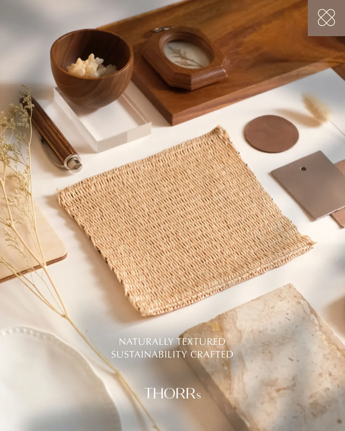 Material samples display — Experience Store concept