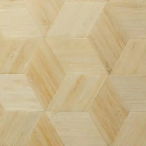 Bamboo Veneer Mat (Herringbone Natural)