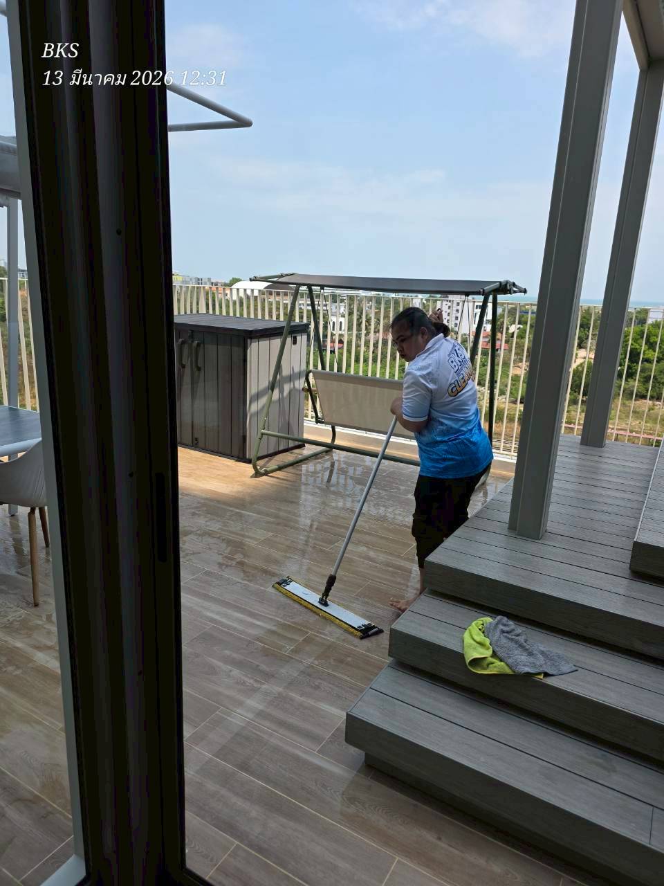 ทำความสะอาดห้องพักคอนโดเวหา หัวหิน