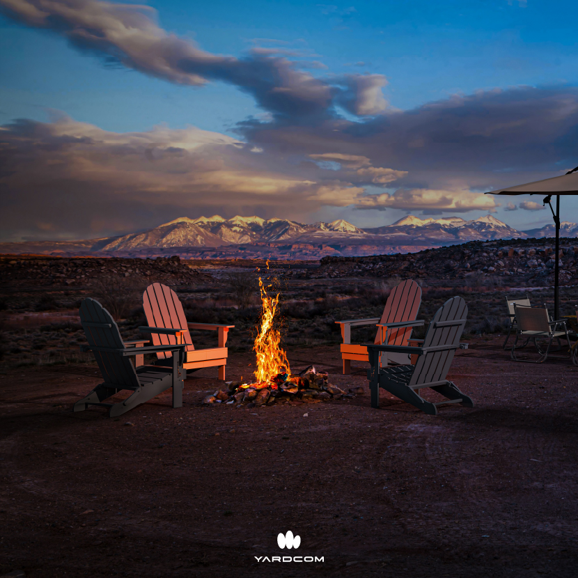 Adirondack Chair — Premium Outdoor Seating Detail