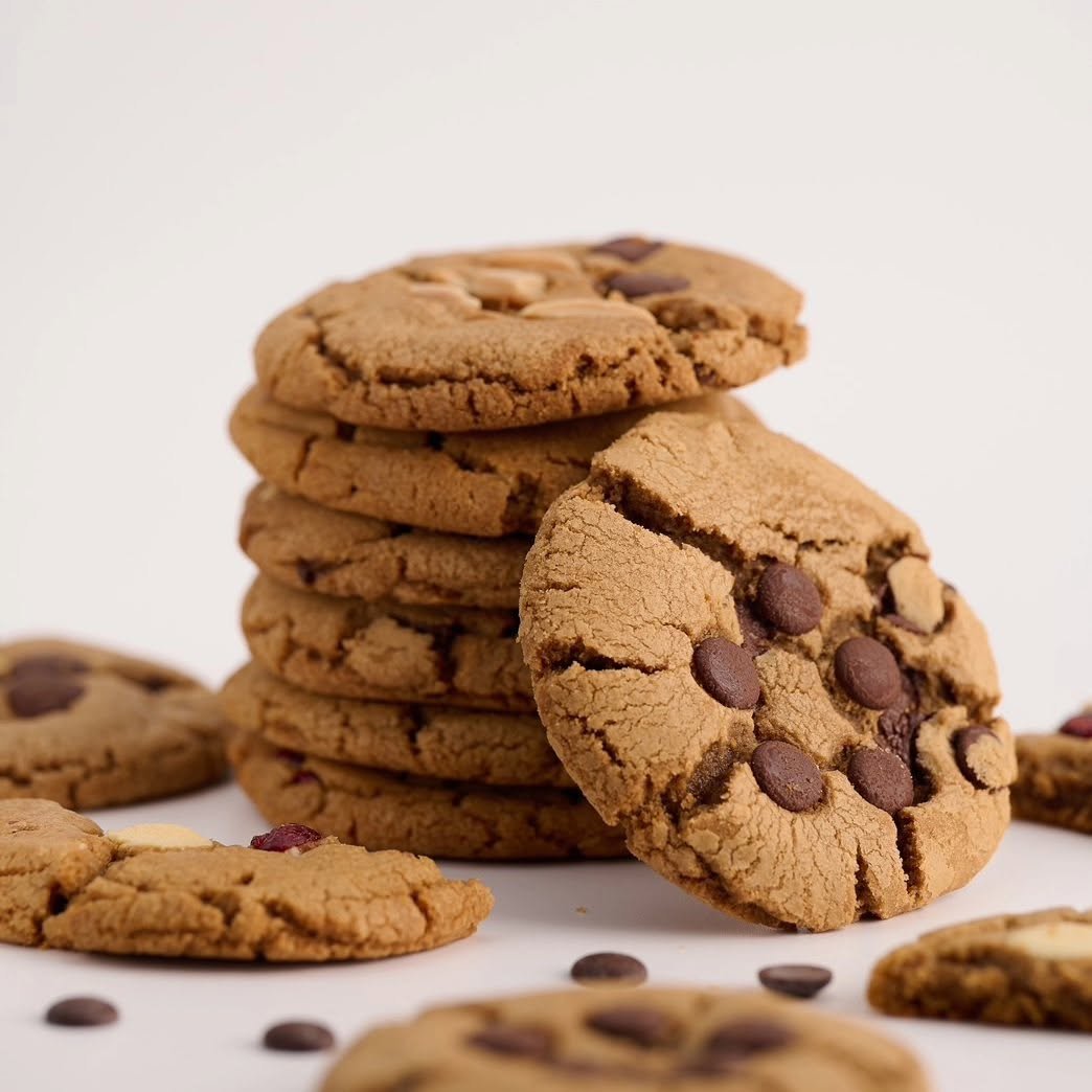 Chocolate Chip & Almond Cookies